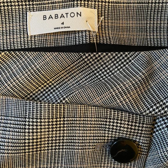 Asymmetrical button plaid skirt - Picture 2 of 5